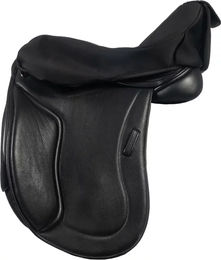 HKM Sattelbezug für Springpferde aus Neopren Schwarz 16/17 Zoll – Bild 1 von 1