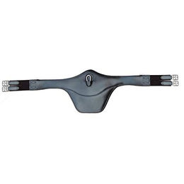 Produktbild von HKM Sattelgurt Bauchlatz EC Grenoble Schwarz 135 - 135 cm