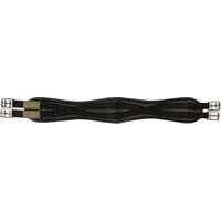 Produktbild von HKM Sattelgurt elastisch für Pferde Schwarz 150 cm