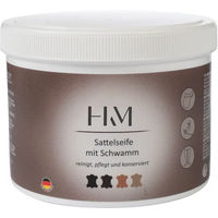 Produktbild von HKM Sattelseife mit Schwamm zur Fellpflege