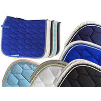 Produktbild von HKM Schabracke Crystal Fashion Dressur Blau mit Doppelkordel