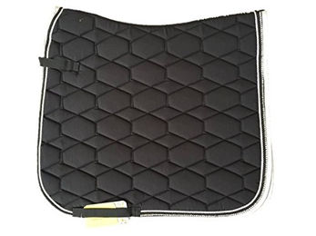 HKM Schabracke Crystal Fashion Dunkelbraun Pony Vielseitigkeit mit Doppelkordel – Bild 1 von 1
