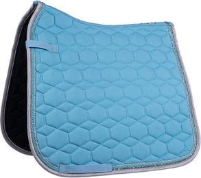 HKM Schabracke Crystal Fashion mit Doppelkordel Dresseldecke Babyblau – Bild 1 von 1