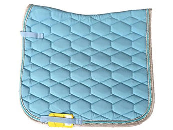 HKM Schabracke Crystal Fashion mit Doppelkordel Gelb – Bild 1 von 1