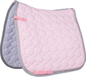 HKM Schabracke Crystal Fashion mit Doppelkordel in Altrosa – Bild 1 von 1
