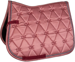 HKM Schabracke Della Sera Classico CM Style Satteldecke für Dressurpferde Rotbraun – Bild 1 von 1