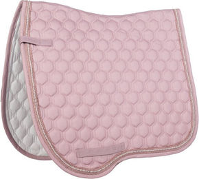 HKM Schabracke Elisa mit Strassband in Mauve für Vielseitigkeit – Bild 1 von 1