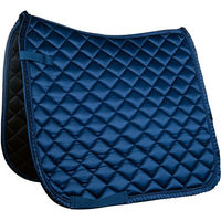 Produktbild von HKM Schabracke Monaco Noble Style Dressur Satteldecke mit Doppelkordel Dunkelblau