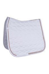 HKM Schabracke Rosegold Glamour Style Weiß Größe Pony – Bild 1 von 1
