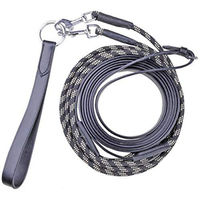 Produktbild von HKM Schlaufzügel Hilfszügel für Pony und Warmblut Braun mit Karabinerhaken