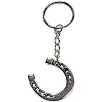 Produktbild von HKM Schlüsselanhänger Hufeisen aus Metall in Silber