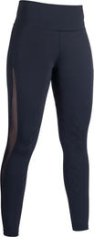 HKM Selection Edinburgh Mesh Reitleggings Damen Full Grip Schwarz Blau Größe 44/46 – Bild 1 von 1