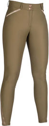 HKM Selection Edinburgh Reithose Damen Full Grip Grün wasserabweisend Größe 42 – Bild 1 von 1