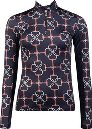 HKM Selection Edinburgh Reitshirt Damen Langarm Schwarz – Bild 1 von 1