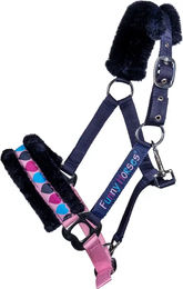 HKM Shetty Halfter Funny Horses Hearts aus Polyester in Bunt – Bild 1 von 1