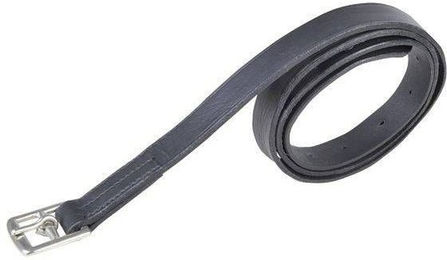 HKM Shetty Steigbügelriemen aus Leder Schwarz 80 cm - 2 x 80 cm – Bild 1 von 2