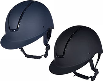 HKM Shield Diamond Reithelm Dunkelblau Größe S – Bild 1 von 3