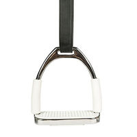 Produktbild von HKM Sicherheitssteigbügel aus Edelstahl Paar 12 cm Silber