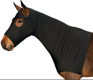 Produktbild von HKM Sleezy Schmutz Scheuer und Fliegensleezy Decke aus Polyester Schwarz Größe M