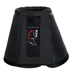 HKM Soft Comfort Gamaschen für Pferde aus Kunstleder Schwarz Größe M – Bild 1 von 2