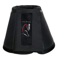 Produktbild von HKM Soft Comfort Gamaschen für Pferde aus Kunstleder Schwarz Größe M