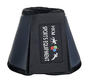 HKM Soft Comfort Hufglocken aus Lederimitat Dunkelblau Größe M – Bild 1 von 1