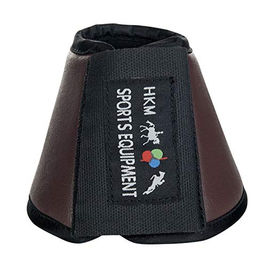 HKM Soft Comfort Hufglocken aus Lederimitat Dunkelbraun Größe M – Bild 1 von 1