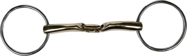 HKM Soft Contact Gebiss für Pferde doppelt gebrochen aus Edelstahl 16 mm – Bild 1 von 1
