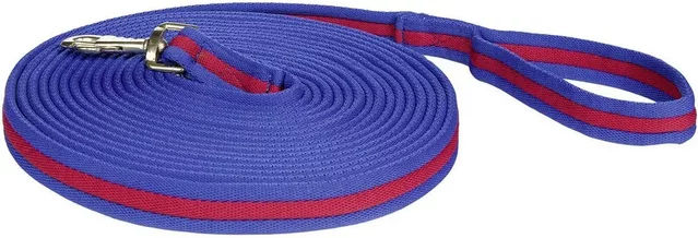 HKM Soft Longierleine für Pferde Blau – Bild 1 von 1
