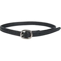 Produktbild von HKM Soft Sporenriemen aus Leder in Schwarz