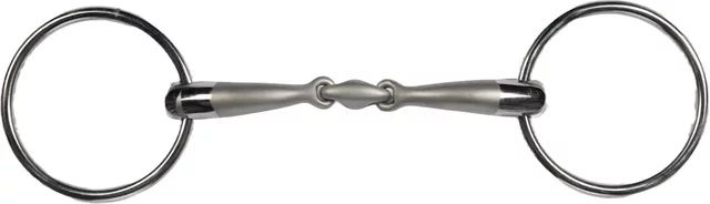 HKM Soft Touch Gebiss für Pferde doppelt gebrochen aus Edelstahl 16 mm – Bild 1 von 1