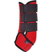 Produktbild von HKM Softopren Gamaschen Colour anatomische Springgamaschen Neopren Rot/Schwarz Größe L