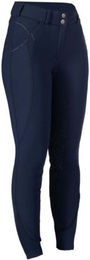 HKM Softshell Reithose Chrysti Silikon Vollgrip Winter Damen dunkelblau Größe 46 – Bild 1 von 1