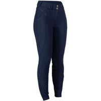 Produktbild von HKM Softshell Reithose Chrysti Silikon Vollgrip Winter Damen dunkelblau Größe 46