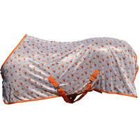 Produktbild von HKM Splash Fliegendecke für Pferde in Orange Bunt
