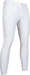 HKM Sportive Turnierhose Full Grip Reithose für Herren in Weiß Größe 44 – Bild 1 von 1