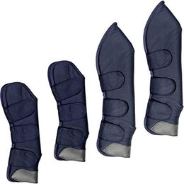 Produktbild von HKM Sports Equipment Transportgamaschen aus Neopren für Warmblut in Schwarz