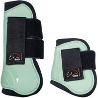 Produktbild von HKM Springgamaschen und Streichkappen Set 4er-Pack für Ponys aus Neopren in Hellgrün
