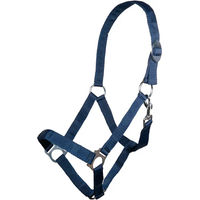 Produktbild von HKM Stars Economy Pferdehalfter aus Nylon in Blau