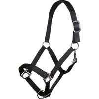 Produktbild von HKM Stars Pferdehalfter für Ponys aus Nylon in Schwarz