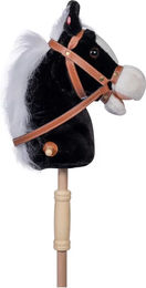 HKM Steckenpferd Bella Hobby Horse in Schwarz – Bild 1 von 3