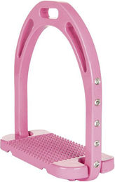 HKM Steigbügel mit Glitter aus Aluminium in Pink – Bild 1 von 1