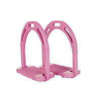 Produktbild von HKM Steigbügel mit Glitter in Rosa aus Aluminium