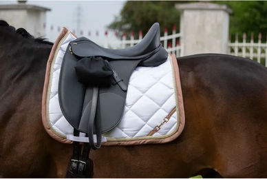 HKM Steigbügel-Tasche für Sattelzubehör Schwarz – Bild 1 von 2