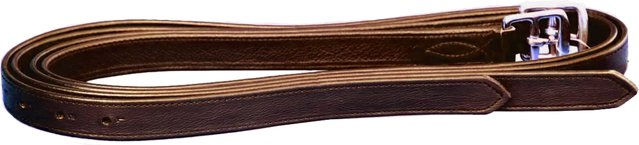 HKM Steigbügelriemen mit Nyloneinlage Schwarz 130 cm - 130 cm – Bild 1 von 2