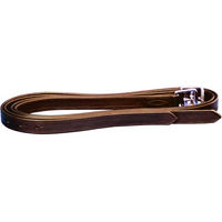 Produktbild von HKM Steigbügelriemen mit Nyloneinlage Schwarz 130 cm - 130 cm