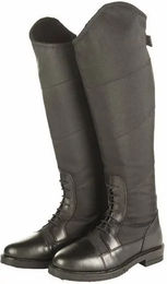 HKM Stockholm Winter-Reitstiefel aus Leder für Kinder in Schwarz Größe 33 – Bild 1 von 1