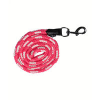 Produktbild von HKM Strick Maui mit Karabinerhaken aus Polyester in Pink Weiß Rosa