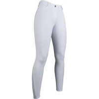 Produktbild von HKM Sunshine Turnierhose Full Grip Damen Weiß Größe 38