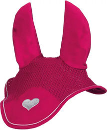 HKM Sweet Valentine Pferdehaube Rosa für Vollblut – Bild 1 von 1